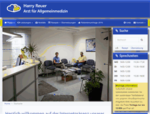 Tablet Screenshot of harryreuer.de